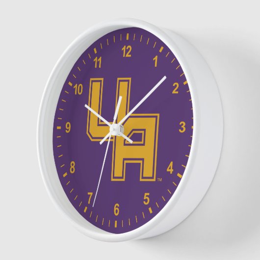 Universiteit van Albany Initialen Logo (Hoek)