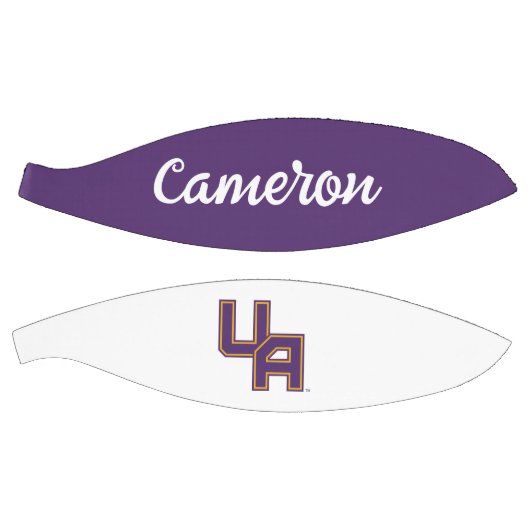 Universiteit van Albany Initialen Logo Basketbal (Panelen)