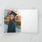 Universiteit van Albany Initialen Logo Bedankkaart (Binnen)