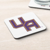 Universiteit van Albany Initialen Logo Bier Onderzetter (Linkerzijde)