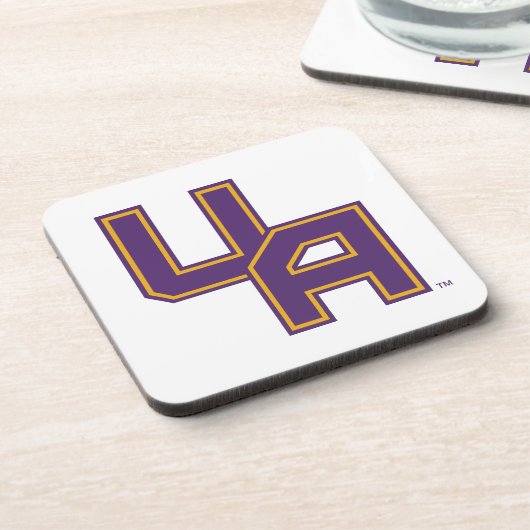 Universiteit van Albany Initialen Logo Bier Onderzetter (Linkerzijde)