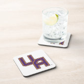 Universiteit van Albany Initialen Logo Bier Onderzetter (Rechterzijde)