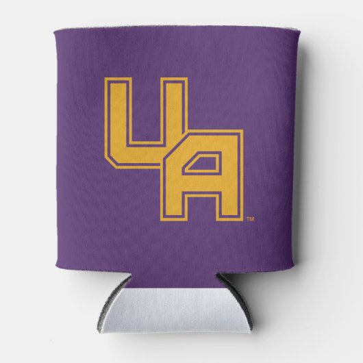 Universiteit van Albany Initialen Logo Blikjeskoeler (Voorkant)