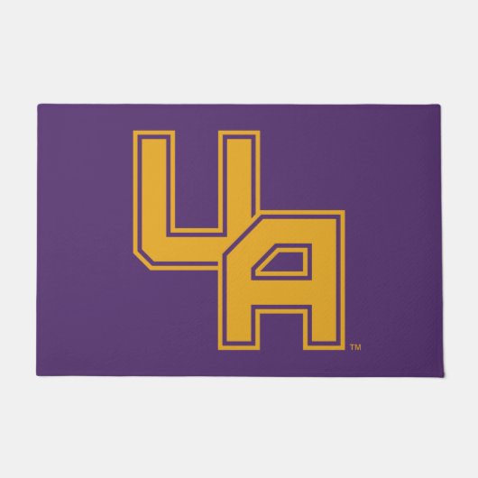 Universiteit van Albany Initialen Logo Deurmat (Voorkant)