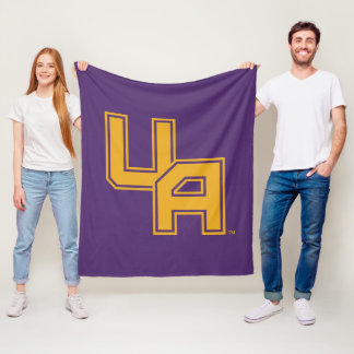 Universiteit van Albany Initialen Logo Fleece Deken