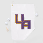 Universiteit van Albany Initialen Logo Golfhanddoek (Insitu)