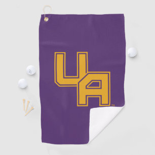 Universiteit van Albany Initialen Logo Golfhanddoek