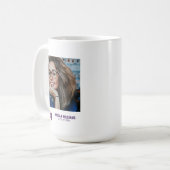 Universiteit van Albany Initialen Logo Koffiemok (Voorkant links)