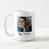 Universiteit van Albany Initialen Logo Koffiemok (Links)