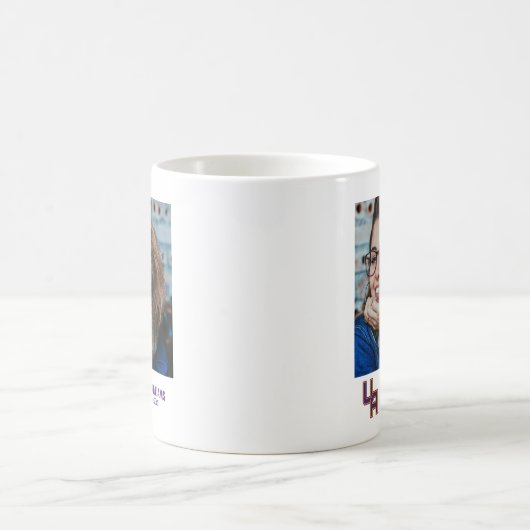 Universiteit van Albany Initialen Logo Koffiemok (Center)