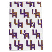 Universiteit van Albany Initialen Logo Medium Cadeauzakje (Voorkant)