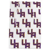 Universiteit van Albany Initialen Logo Medium Cadeauzakje (Achterkant)