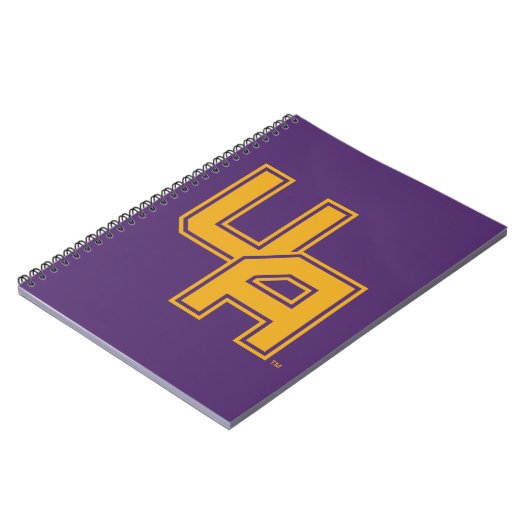 Universiteit van Albany Initialen Logo Notitieboek (Linkerzijde)