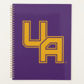 Universiteit van Albany Initialen Logo Planner (Voorkant)