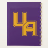 Universiteit van Albany Initialen Logo Planner (Achterkant)