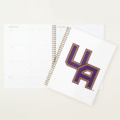 Universiteit van Albany Initialen Logo Planner (Display)