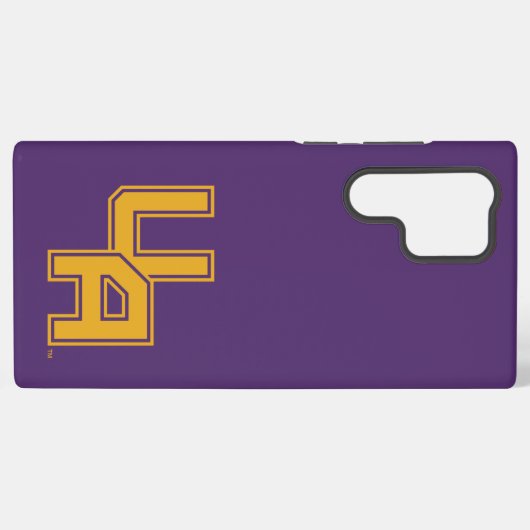 Universiteit van Albany Initialen Logo Samsung Galaxy Hoesje (Achterkant horizontaal)