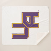 Universiteit van Albany Initialen Logo Sherpa Deken (Voorkant (horizontaal))