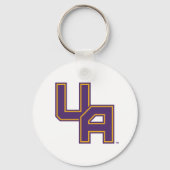 Universiteit van Albany Initialen Logo Sleutelhanger (Achterkant)