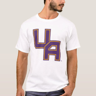 Universiteit van Albany Initialen Logo T-shirt