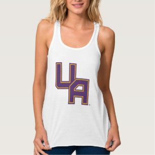 Universiteit van Albany Initialen Logo Tanktop