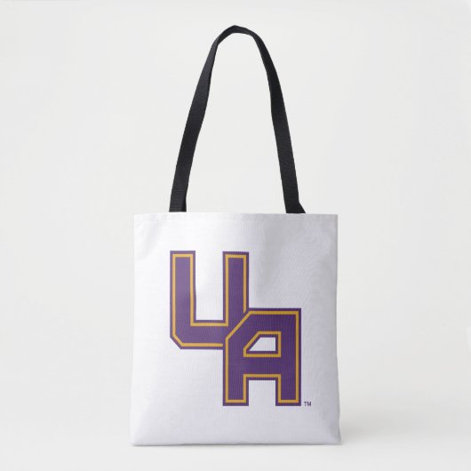Universiteit van Albany Initialen Logo Tote Bag (Voorkant)