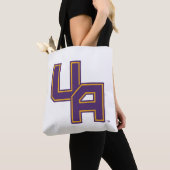 Universiteit van Albany Initialen Logo Tote Bag (Dichtbij)