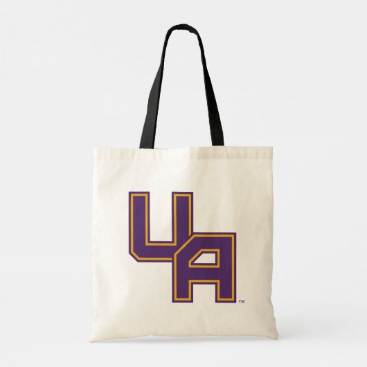Universiteit van Albany Initialen Logo Tote Bag (Achterkant)