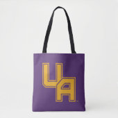 Universiteit van Albany Initialen Logo Tote Bag (Voorkant)