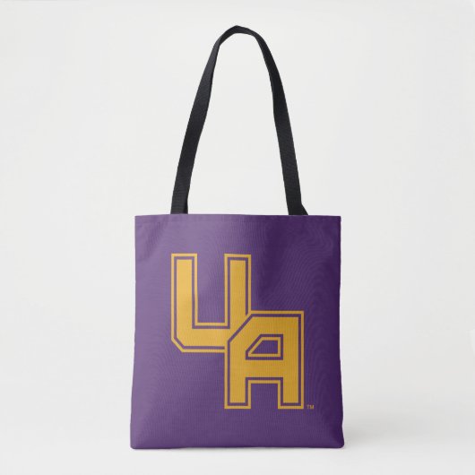 Universiteit van Albany Initialen Logo Tote Bag (Voorkant)