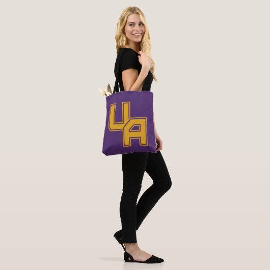Universiteit van Albany Initialen Logo Tote Bag (Op model)