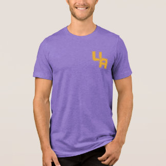 Universiteit van Albany Initialen Logo Tri-Blend Shirt