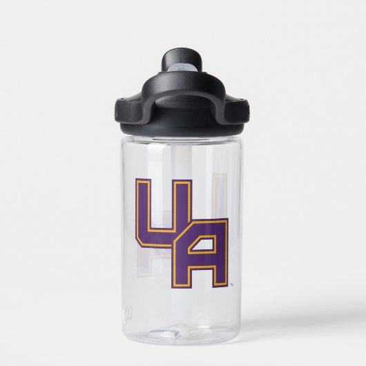 Universiteit van Albany Initialen Logo Waterfles (Achterkant)