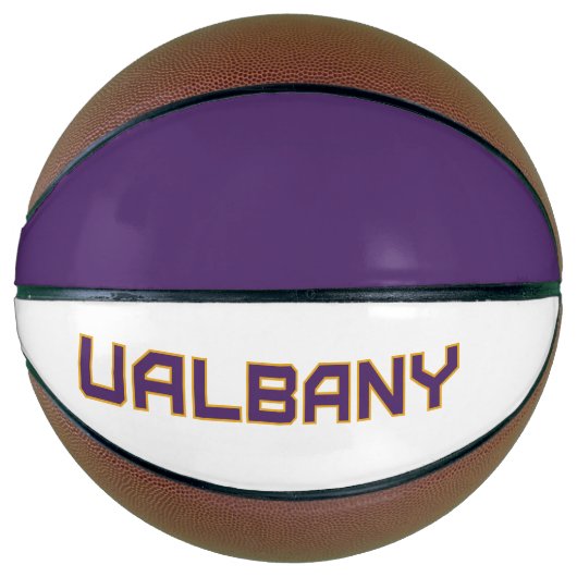 Universiteit van Albany Wordmark Basketbal (Voorkant)