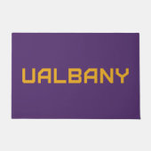 Universiteit van Albany Wordmark Deurmat (Voorkant)
