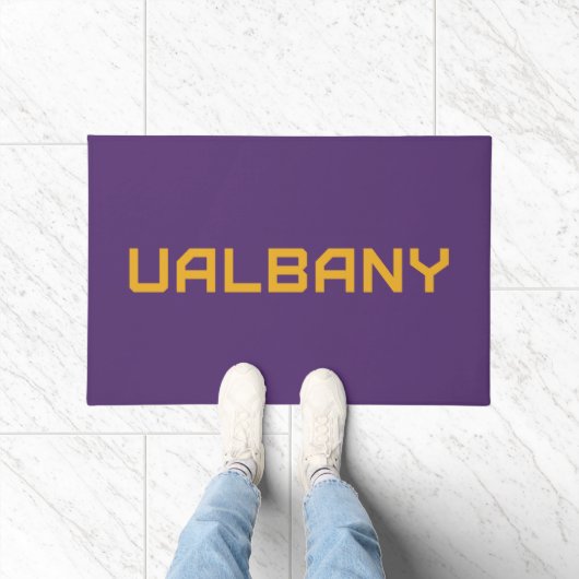 Universiteit van Albany Wordmark Deurmat (Binnen)