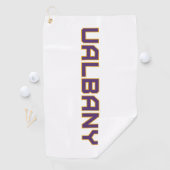 Universiteit van Albany Wordmark Golfhanddoek (Insitu)