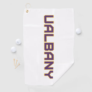 Universiteit van Albany Wordmark Golfhanddoek