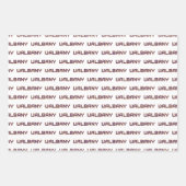 Universiteit van Albany Wordmark Inpakpapier Vel (Voorkant 2)