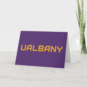 Universiteit van Albany Wordmark Kaart