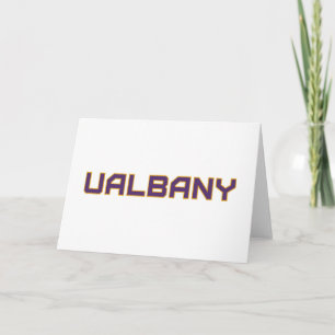 Universiteit van Albany Wordmark Kaart