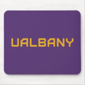 Universiteit van Albany Wordmark Muismat (Voorkant)