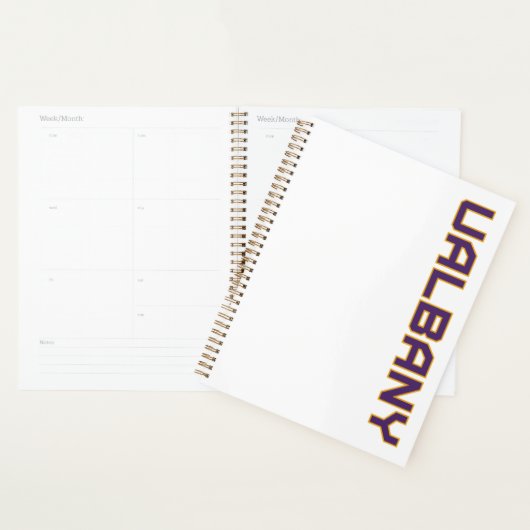 Universiteit van Albany Wordmark Planner (Display)