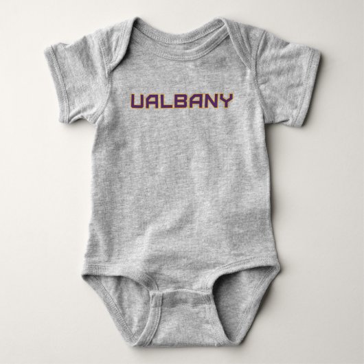 Universiteit van Albany Wordmark Romper (Voorkant)