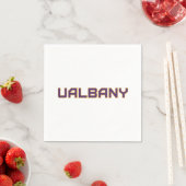 Universiteit van Albany Wordmark Servet (Insitu)