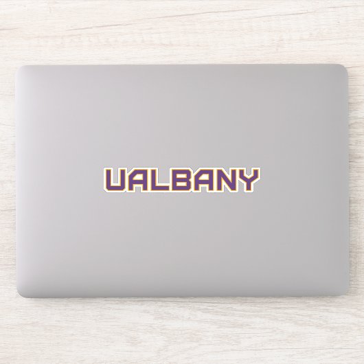 Universiteit van Albany Wordmark Sticker (Computer)