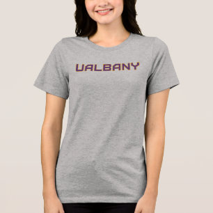 Universiteit van Albany Wordmark Tri-Blend Shirt