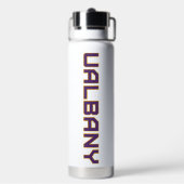 Universiteit van Albany Wordmark Waterfles (Achterkant)