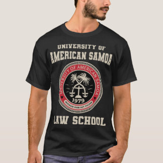 Universiteit van American Samoa Law School Pullove T-shirt