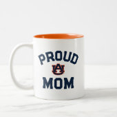 Universiteit van Auburn: "Trotse moeder" Tweekleurige Koffiemok (Links)